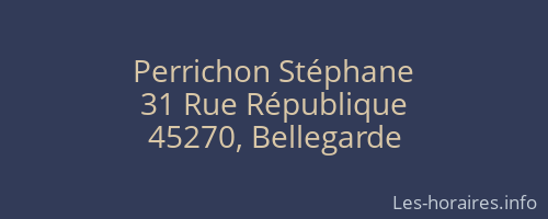 Perrichon Stéphane