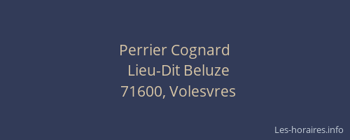 Perrier Cognard