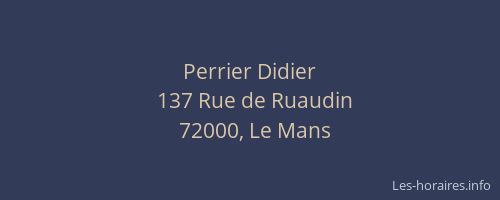 Perrier Didier