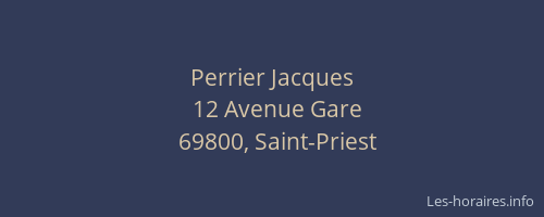 Perrier Jacques