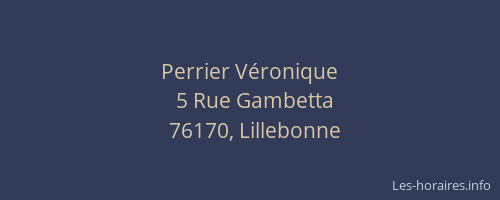 Perrier Véronique