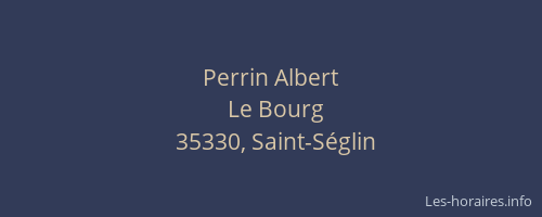 Perrin Albert