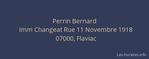 Perrin Bernard