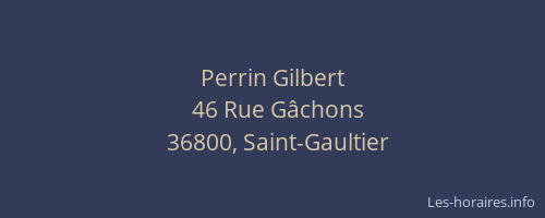 Perrin Gilbert
