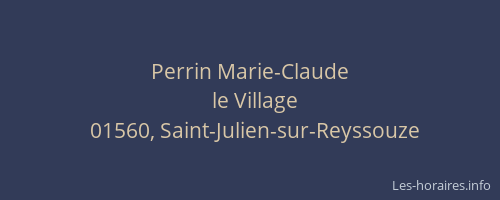 Perrin Marie-Claude