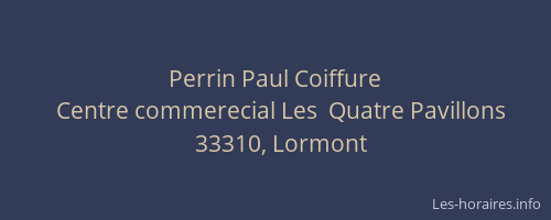 Perrin Paul Coiffure