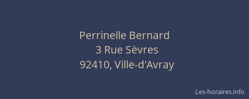 Perrinelle Bernard