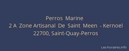 Perros  Marine