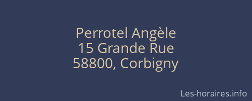 Perrotel Angèle