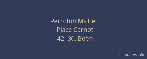 Perroton Michel