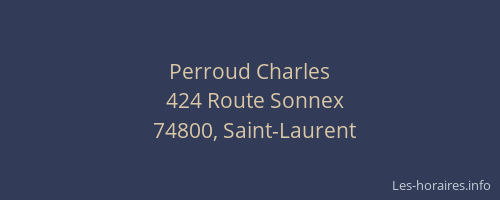 Perroud Charles