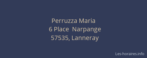 Perruzza Maria