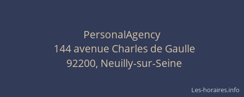 PersonalAgency
