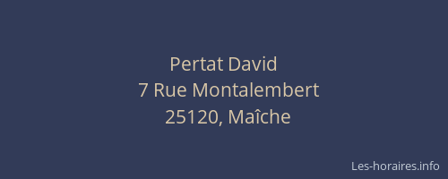 Pertat David