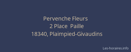 Pervenche Fleurs