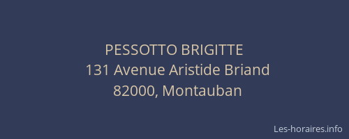 PESSOTTO BRIGITTE