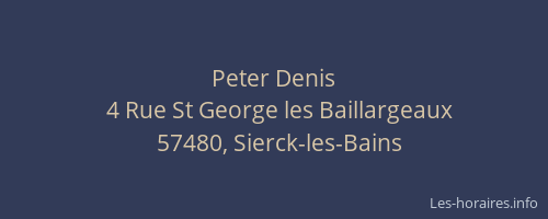 Peter Denis