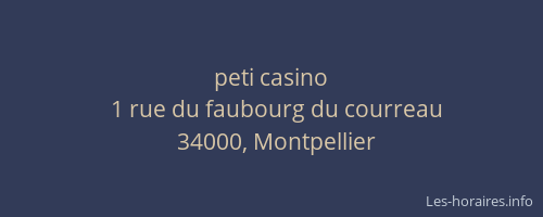 peti casino