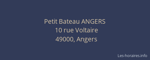 Petit Bateau ANGERS