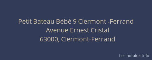 Petit Bateau Bébé 9 Clermont -Ferrand