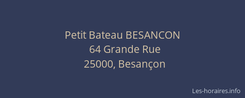 Petit Bateau BESANCON