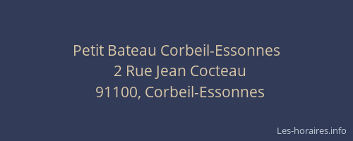 Petit Bateau Corbeil-Essonnes