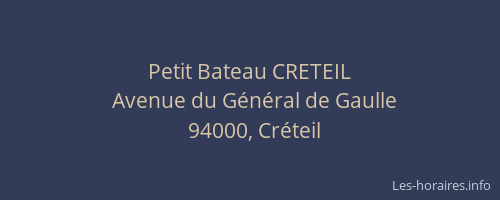 Petit Bateau CRETEIL