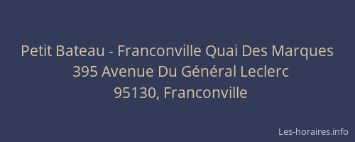 Petit Bateau - Franconville Quai Des Marques