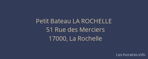Petit Bateau LA ROCHELLE