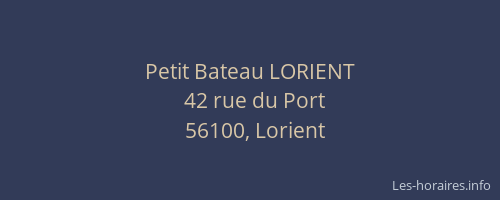 Petit Bateau LORIENT