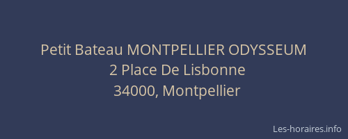 Petit Bateau MONTPELLIER ODYSSEUM
