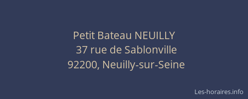 Petit Bateau NEUILLY