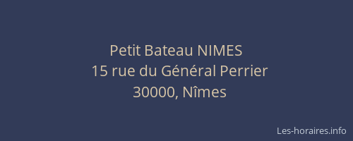 Petit Bateau NIMES