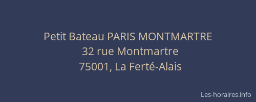 Petit Bateau PARIS MONTMARTRE