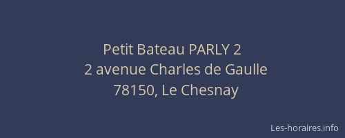 Petit Bateau PARLY 2
