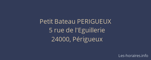 Petit Bateau PERIGUEUX