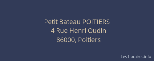 Petit Bateau POITIERS