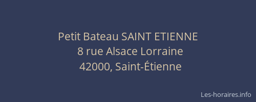 Petit Bateau SAINT ETIENNE