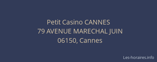 Petit Casino CANNES