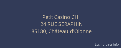 Petit Casino CH