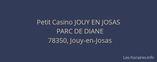 Petit Casino JOUY EN JOSAS