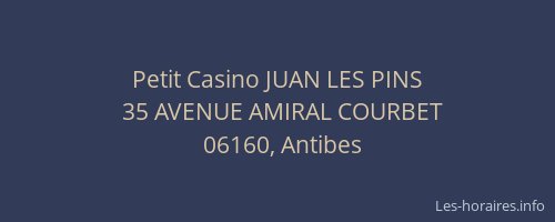 Petit Casino JUAN LES PINS