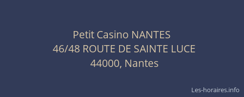Petit Casino NANTES