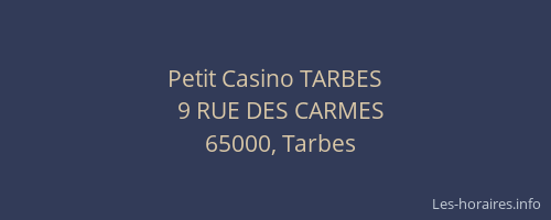 Petit Casino TARBES