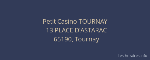 Petit Casino TOURNAY