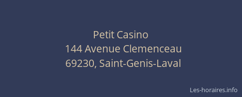 Petit Casino