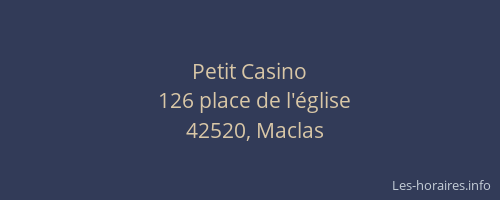Petit Casino
