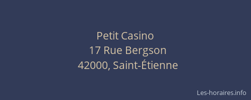 Petit Casino