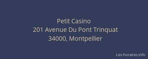 Petit Casino