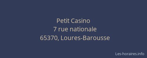 Petit Casino